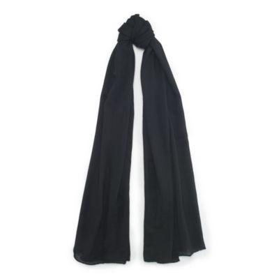 Ralph Lauren Cash Sf-oblong Scarf-cashmere Black