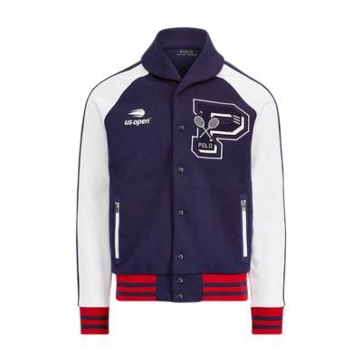 Ralph Lauren Us Open Double-knit Cardigan French Navy