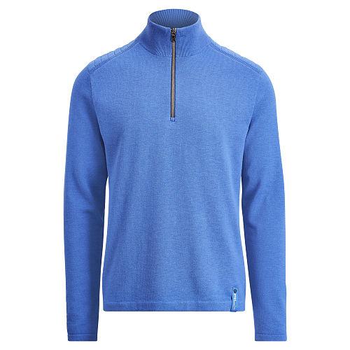 Ralph Lauren Rlx Golf Wool-blend Half-zip Sweater