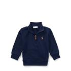 Ralph Lauren Cotton Half-zip Pullover French Navy 6m