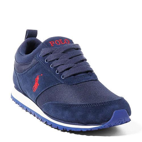 Polo Ralph Lauren Ponteland Suede Sneaker Newport Navy