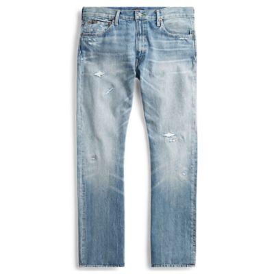 Ralph Lauren Hampton Relaxed Straight Jean Halstead Stretch