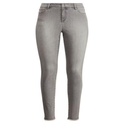 Ralph Lauren Premier Skinny Crop Jean Storm Gray