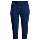 Ralph Lauren Cropped Skinny Sweatpants True Indigo