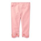 Ralph Lauren Eyelet-cuff Jersey Legging Rugby Pink 3m