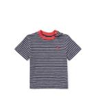 Ralph Lauren Striped Cotton Jersey T-shirt Cruise Navy Multi 6m
