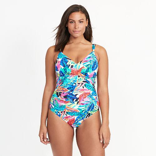 Ralph Lauren Lauren Woman Tropical-print One-piece Multi