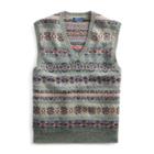 Ralph Lauren Fair Isle Wool-blend Vest Lovette Multi