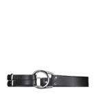 Ralph Lauren Leather Tri-strap Belt Black