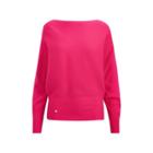 Ralph Lauren Stretch Cotton Dolman Sweater Accent Pink Sp