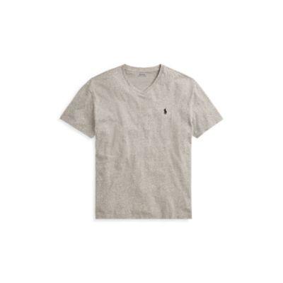 Ralph Lauren Classic Fit V-neck T-shirt Dark Vintage Heather