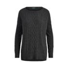 Ralph Lauren Cable-knit Boatneck Sweater Dark Gents Heather