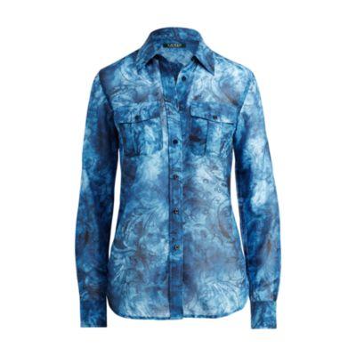 Ralph Lauren Tie-dye Button-down Shirt Multi Xlp