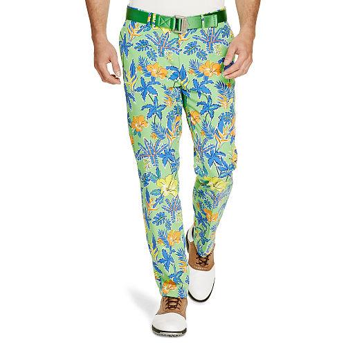 Ralph Lauren Rlx Golf Printed Lightweight Pant Port Royal Pineapple