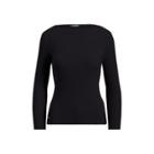 Ralph Lauren Cotton-blend Boatneck Sweater Polo Black Mp