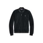 Ralph Lauren Cotton-blend-velour Jacket Polo Black
