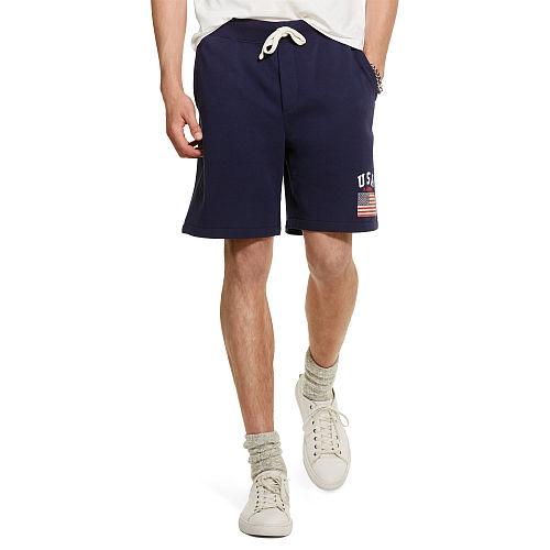Polo Ralph Lauren Cotton-blend-fleece Short French Navy
