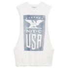 Ralph Lauren Denim & Supply Cotton Jersey Graphic Tank White