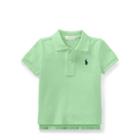 Ralph Lauren Cotton Mesh Polo Shirt New Lime 3m