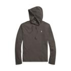 Ralph Lauren Cotton Jersey Hooded T-shirt Black Mask