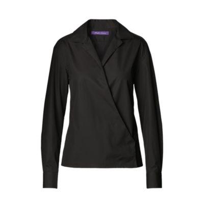 Ralph Lauren Capri Wrap Shirt Black
