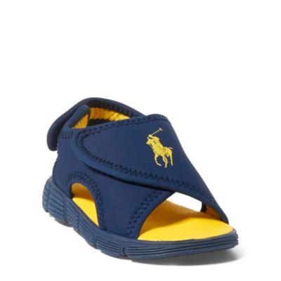 Ralph Lauren Banks Sandal Navy/yellow