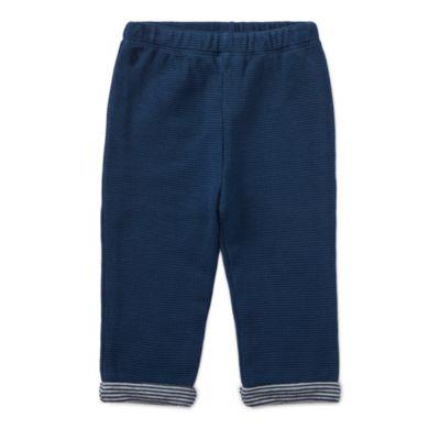 Ralph Lauren Waffle-knit Cotton Pant Summer Navy 3m