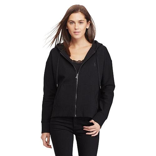 Polo Ralph Lauren Fleece Full-zip Hoodie Black