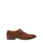 Ralph Lauren Bevan Suede Monk-strap Shoe Snuff