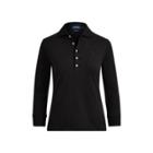 Ralph Lauren Slim Fit Stretch Polo Shirt Polo Black/white Pp