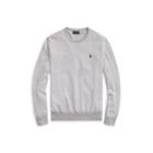 Ralph Lauren Textured-knit Cotton Sweater Grey Heather