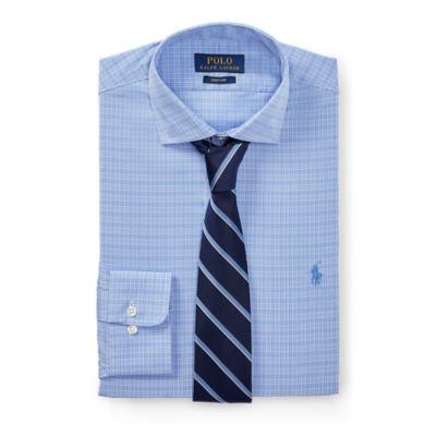 Ralph Lauren Classic Fit Checked Shirt 2239 Blue/white