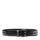 Polo Ralph Lauren Western Studded Leather Belt Black