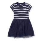 Ralph Lauren Striped T-shirt Dress French Navy/white 24m
