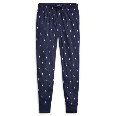 Ralph Lauren Allover Pony Cotton Jogger Cruise Navy/nevis Aopp