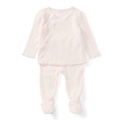 Ralph Lauren Cotton Terry Top & Legging Set Delicate Pink 6m