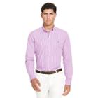 Polo Ralph Lauren Checked Cotton Poplin Shirt Lavender/white
