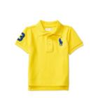 Ralph Lauren Cotton Mesh Polo Shirt Tournament Yellow 3m