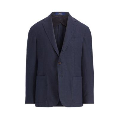Ralph Lauren Morgan Linen Sport Coat Navy