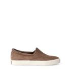 Ralph Lauren Anchor Suede Slip-on Sneaker Light Taupe
