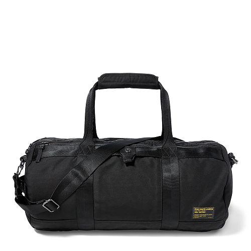 Polo Ralph Lauren Military Nylon Duffel Bag Black