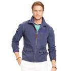 Polo Ralph Lauren Cotton Canvas Flight Jacket Wenrick Blue