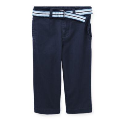 Ralph Lauren Belted Stretch Cotton Chino Newport Navy 3m