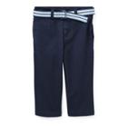 Ralph Lauren Belted Stretch Cotton Chino Newport Navy 3m
