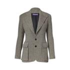 Ralph Lauren The Tweed Jacket Cream/black