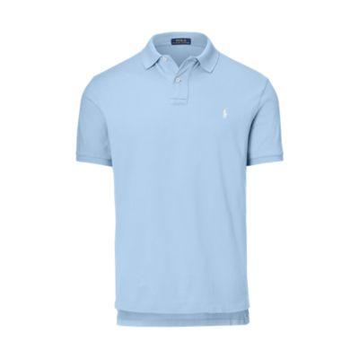 Ralph Lauren Cyo Custom-slim Fit Polo Shirt New Harbor Blue