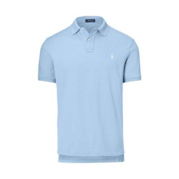 Ralph Lauren Cyo Custom-slim Fit Polo Shirt New Harbor Blue