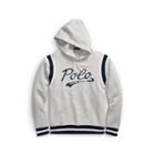 Ralph Lauren Double-knit Graphic Hoodie Andover Heather