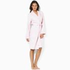 Ralph Lauren Quilted Shawl-collar Robe Alexandra Pink