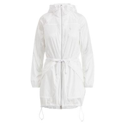 Ralph Lauren Water-repellent Nylon Coat White